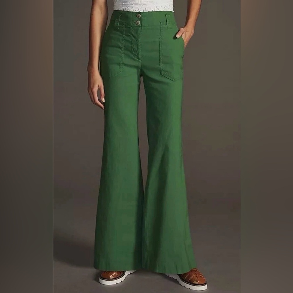 The Naomi Wide Leg Flare Pant by Maeve